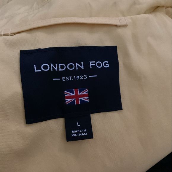 NWT LONDON FOG TRENCH COAT - Picture 3 of 7